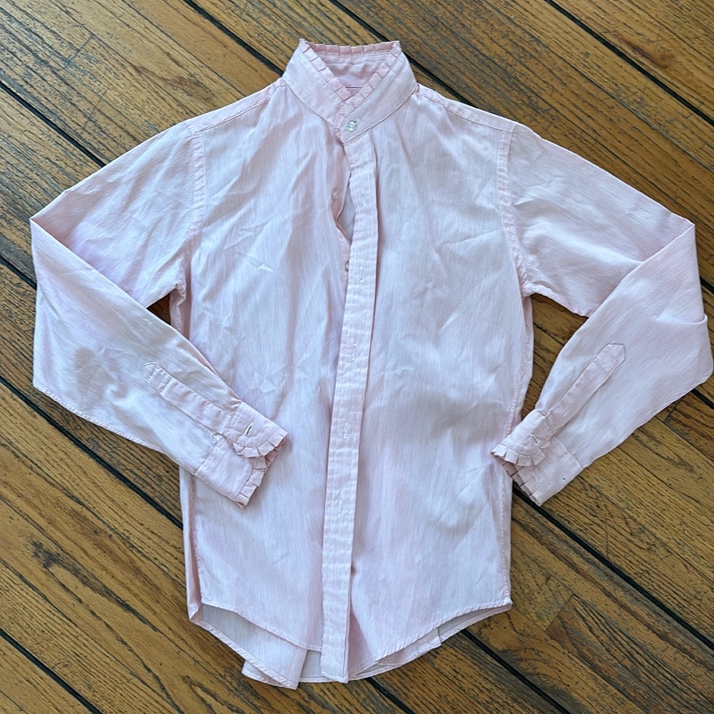 Brooks Brothers stripes pink shirt size 8